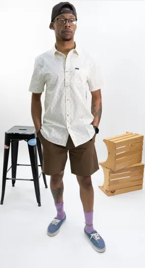 Brixton Steady Cinch Elastic Short - Dark Earth
