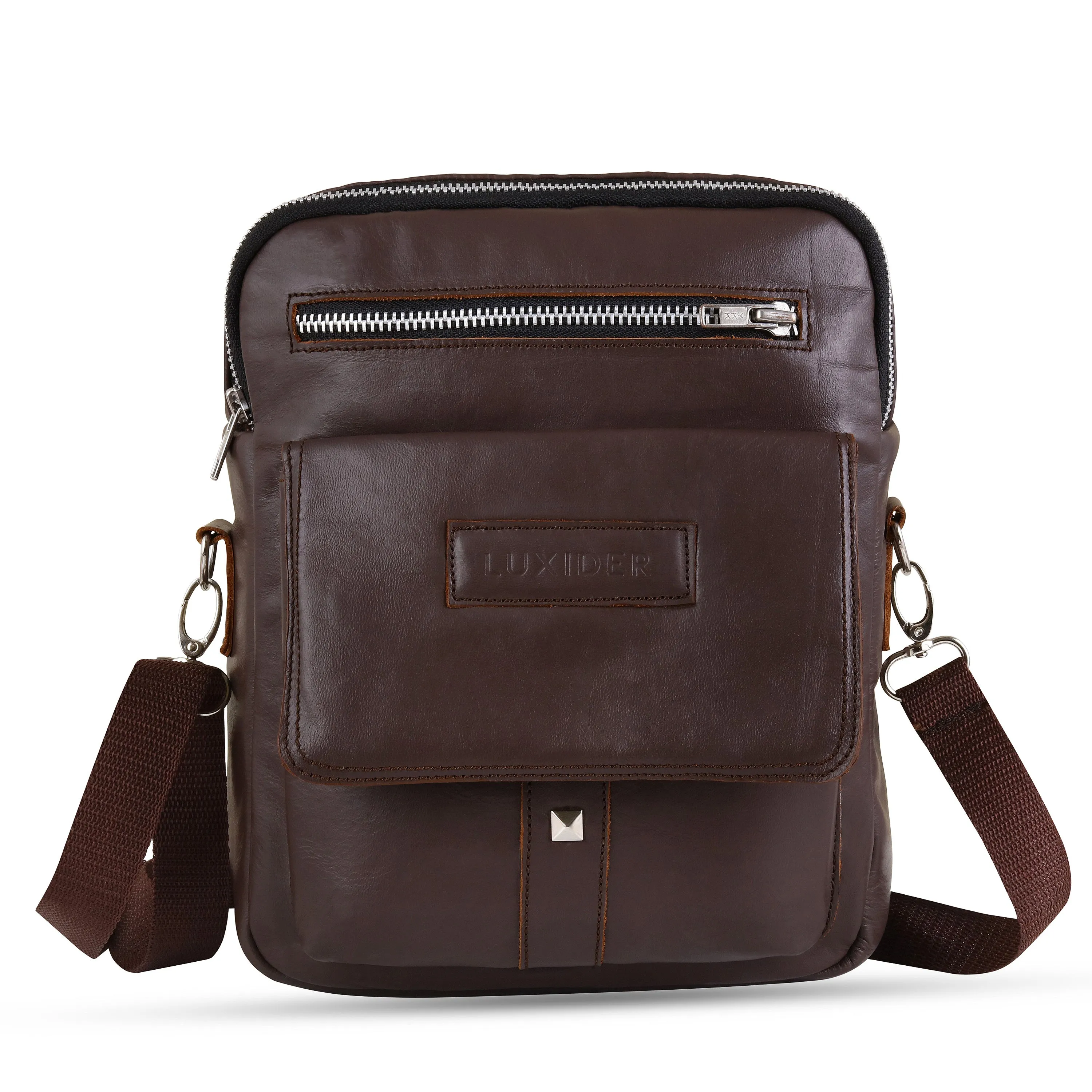 Brown Alpha messenger bag