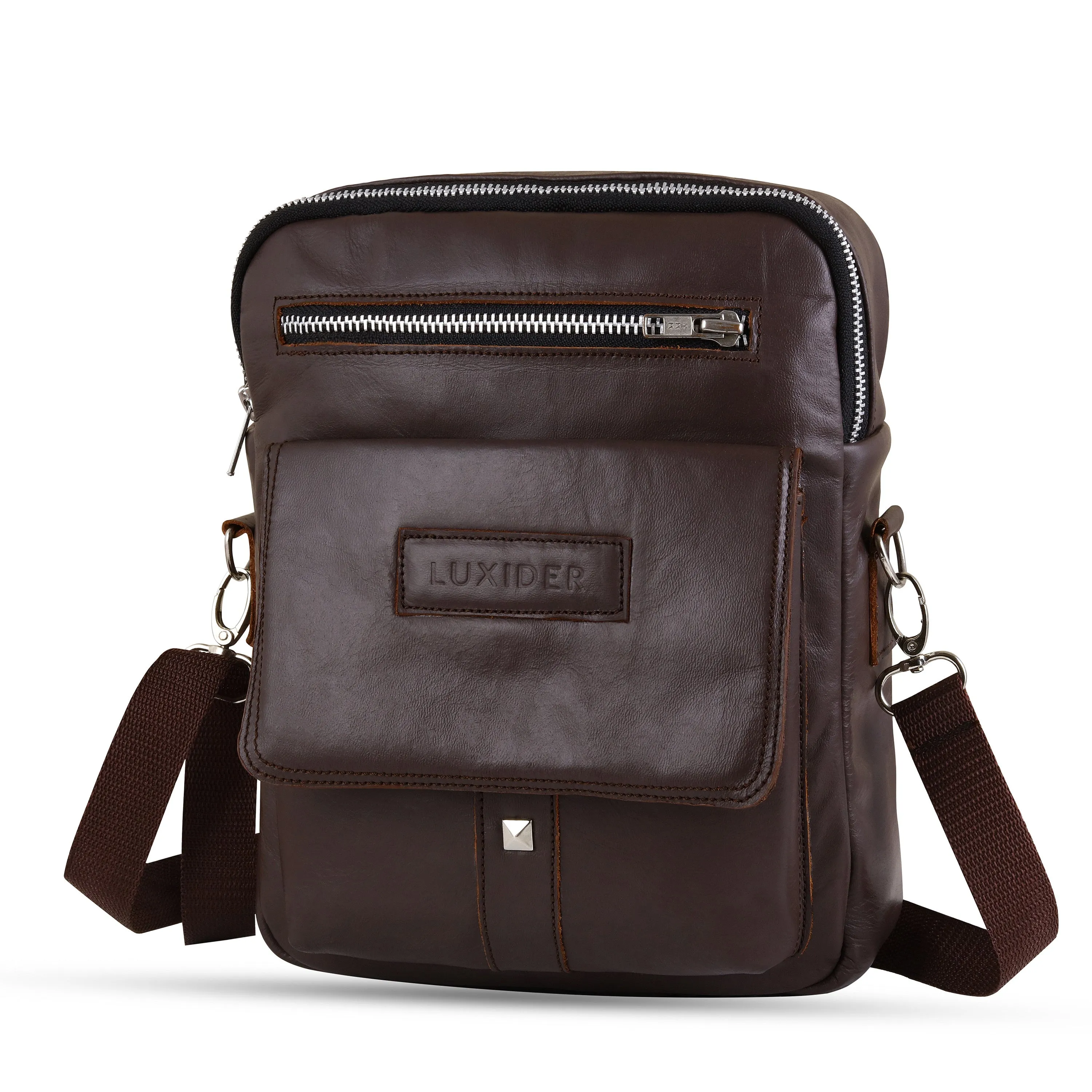 Brown Alpha messenger bag