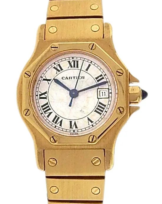 Cartier Santos 18k Octagon Automatic