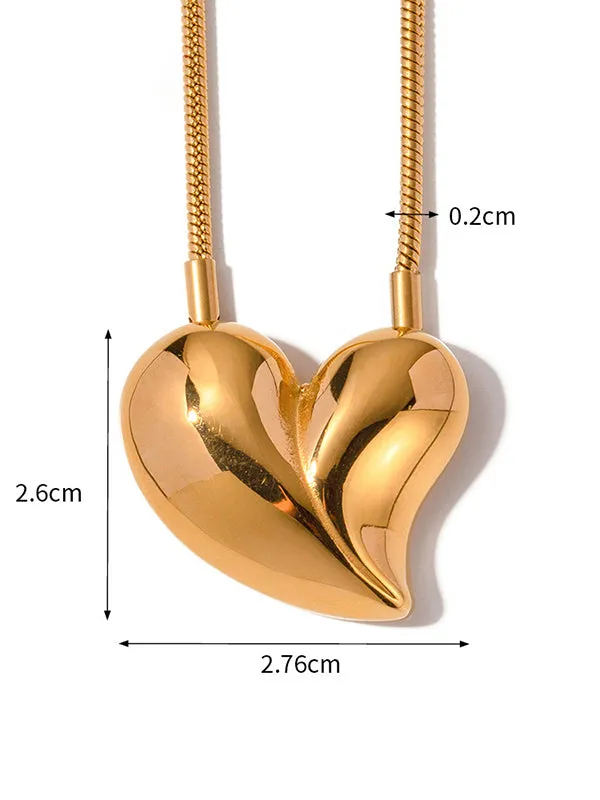 Chains Heart Shape Necklaces Accessories