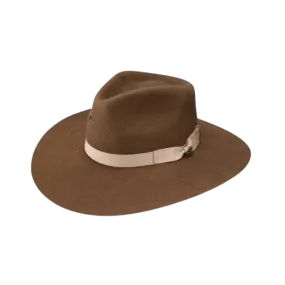 Charlie 1 Horse Women's Acorn Highway Felt Brown Hat