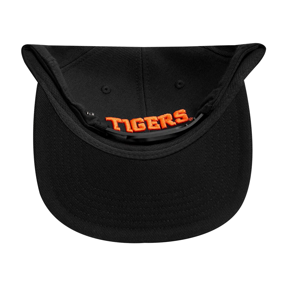 CLEMSON UNIVERSITY CLASSIC UNISEX PRIMARY LOGO WOOL SNAPBACK HAT (BLACK)