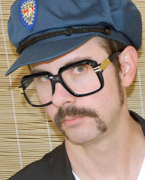 CLYDE Black Clear Glasses