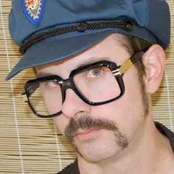 CLYDE Black Clear Glasses