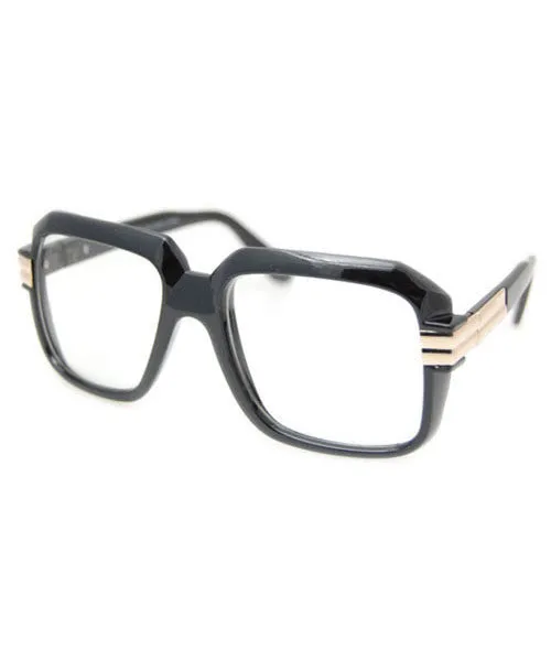 CLYDE Black Clear Glasses