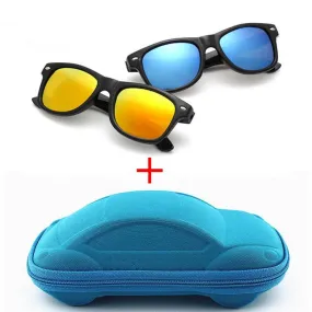 Cool Sunglasses With Case For Kids