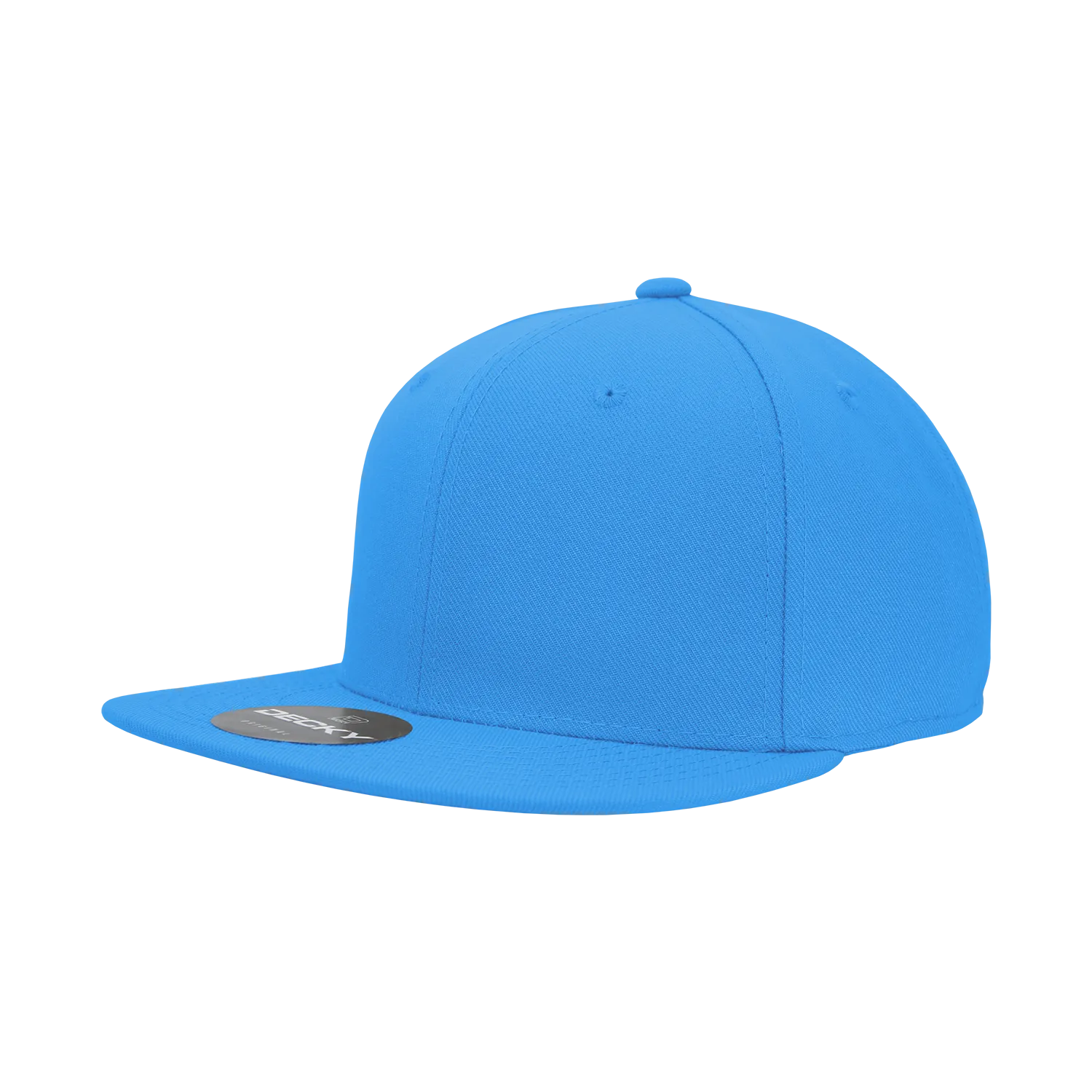 Decky RP1 - Fitted Flat Bill Hat, Retro Fitted Cap (Sizes: 6 7/8 - 7 1/4) - CASE Pricing