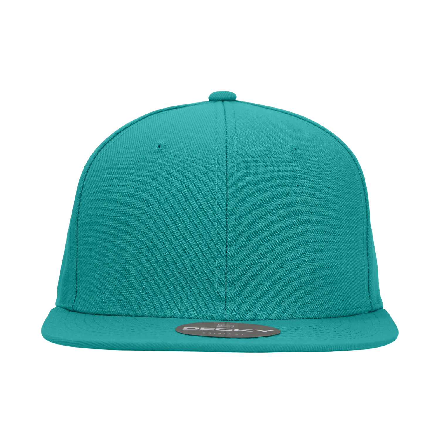 Decky RP1 - Fitted Flat Bill Hat, Retro Fitted Cap (Sizes: 6 7/8 - 7 1/4) - CASE Pricing