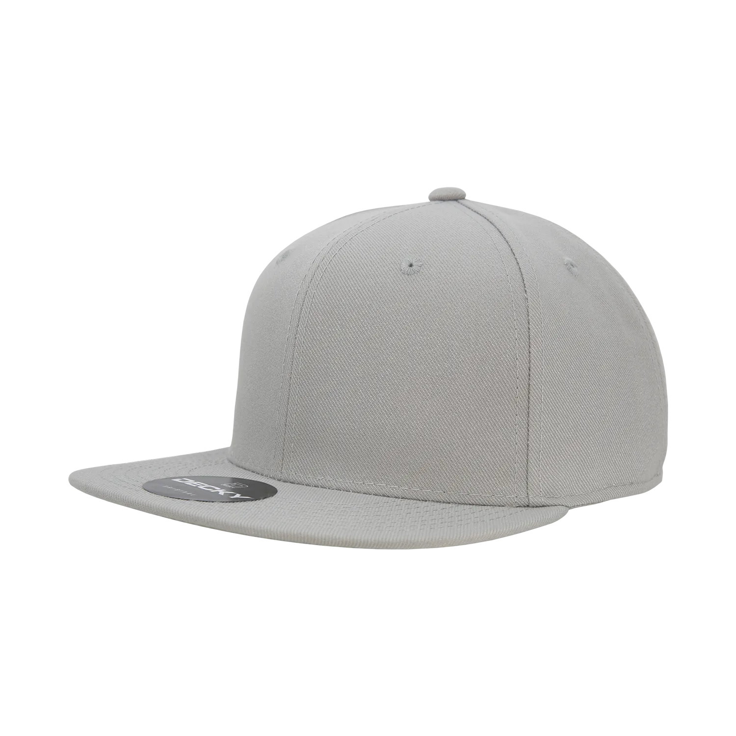 Decky RP1 - Fitted Flat Bill Hat, Retro Fitted Cap (Sizes: 6 7/8 - 7 1/4) - CASE Pricing