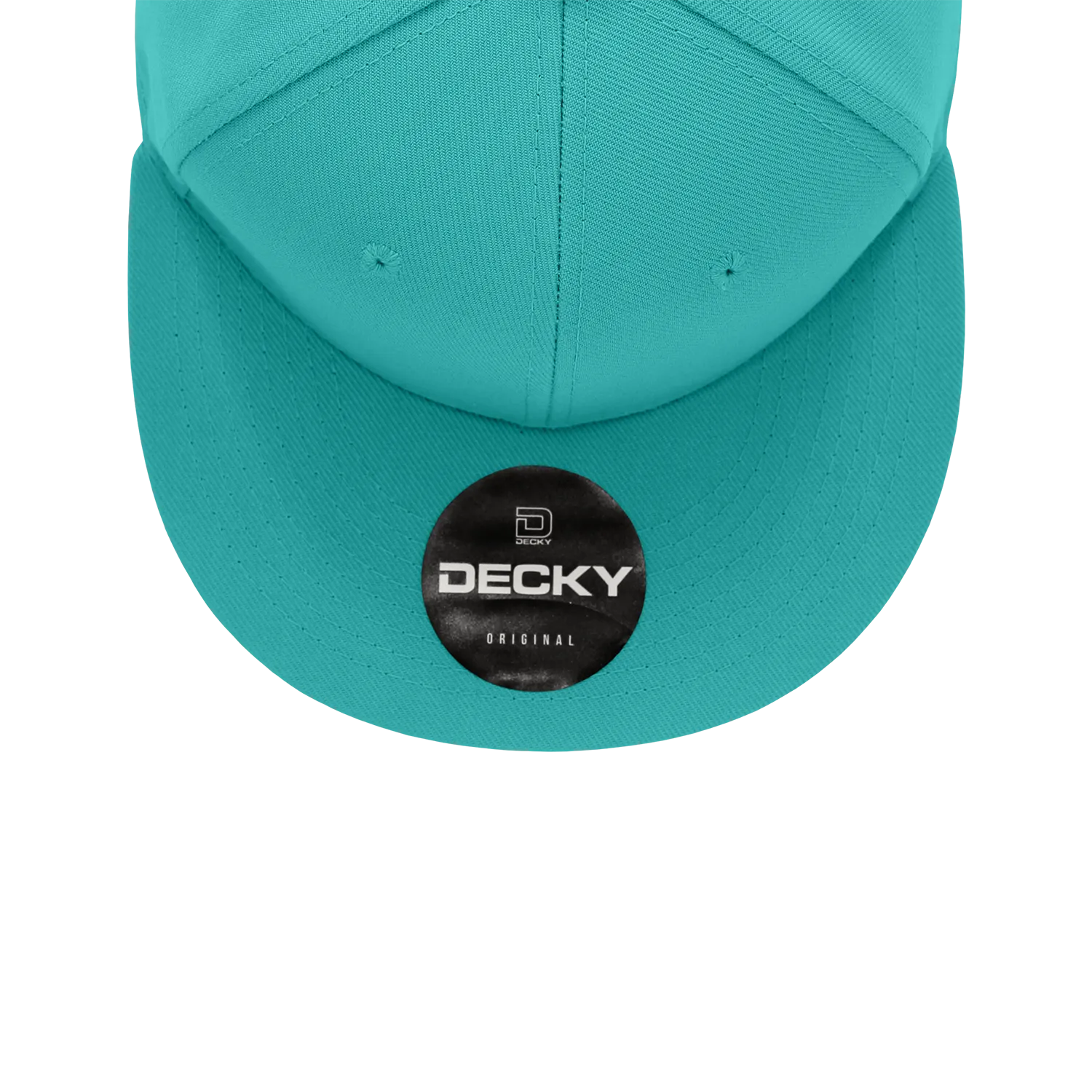 Decky RP1 - Fitted Flat Bill Hat, Retro Fitted Cap (Sizes: 6 7/8 - 7 1/4) - CASE Pricing