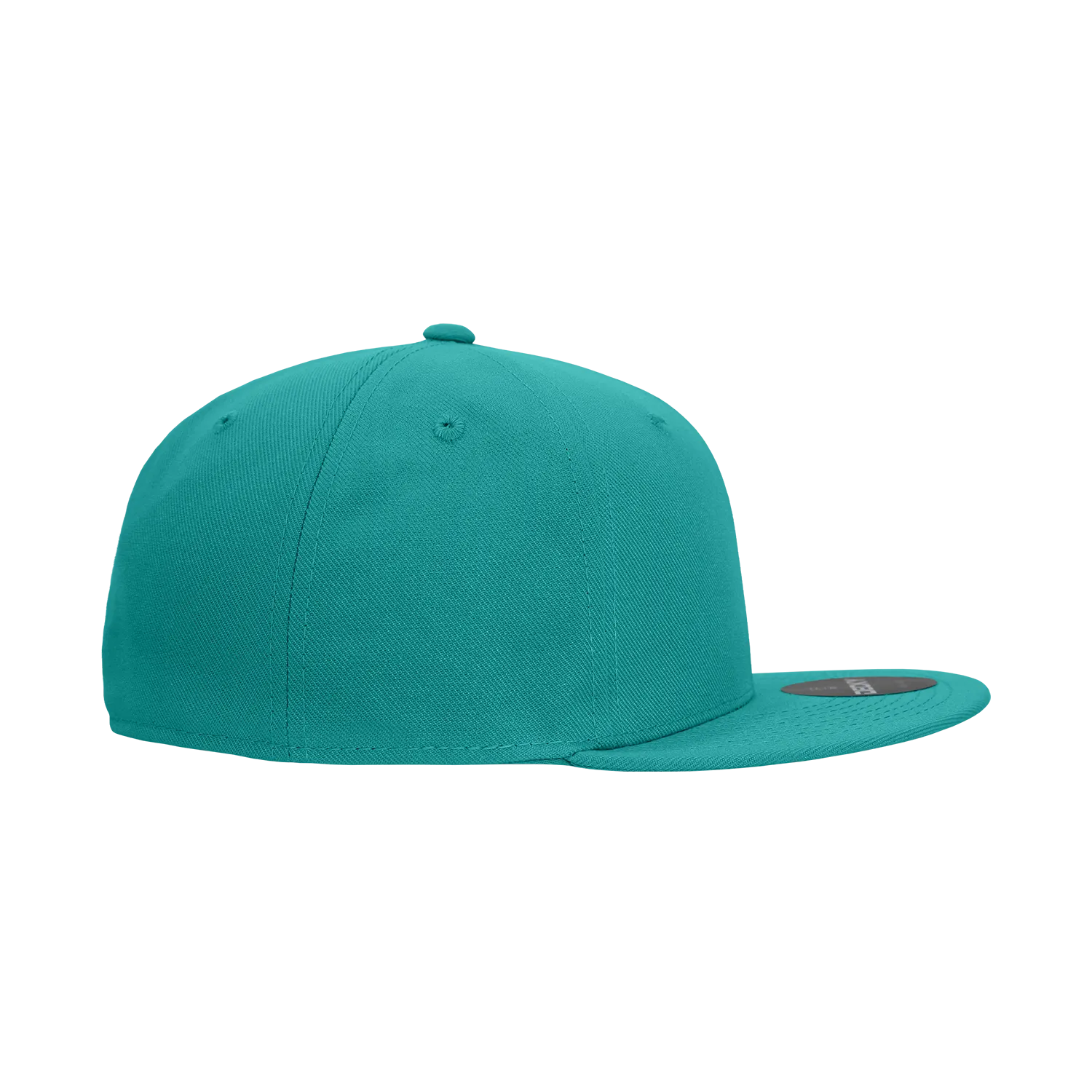 Decky RP1 - Fitted Flat Bill Hat, Retro Fitted Cap (Sizes: 6 7/8 - 7 1/4) - CASE Pricing
