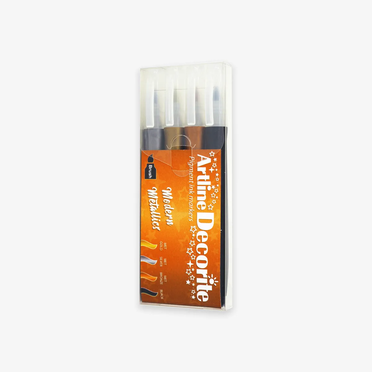 DECORITE METALLIC MARKERS // SET OF 4