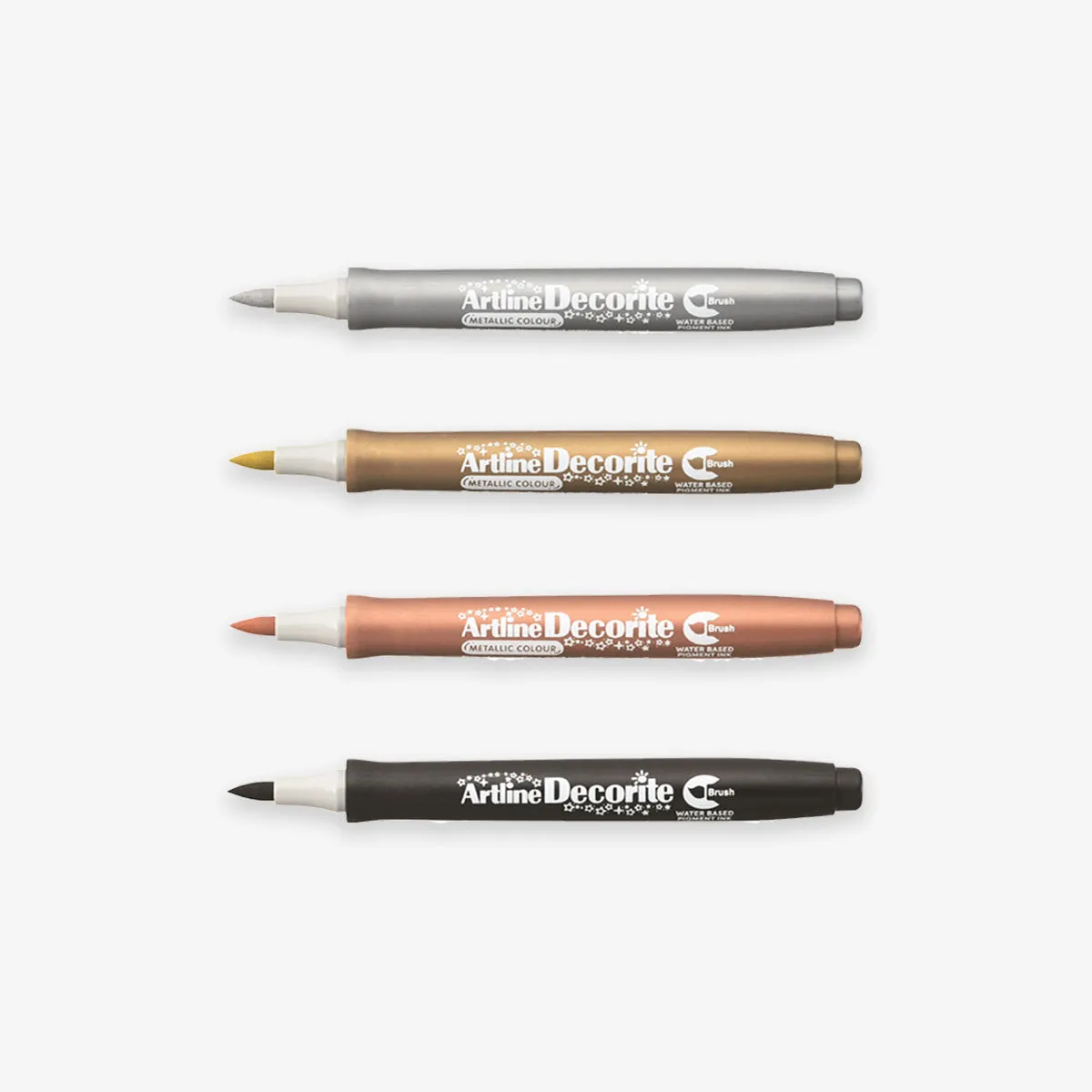 DECORITE METALLIC MARKERS // SET OF 4