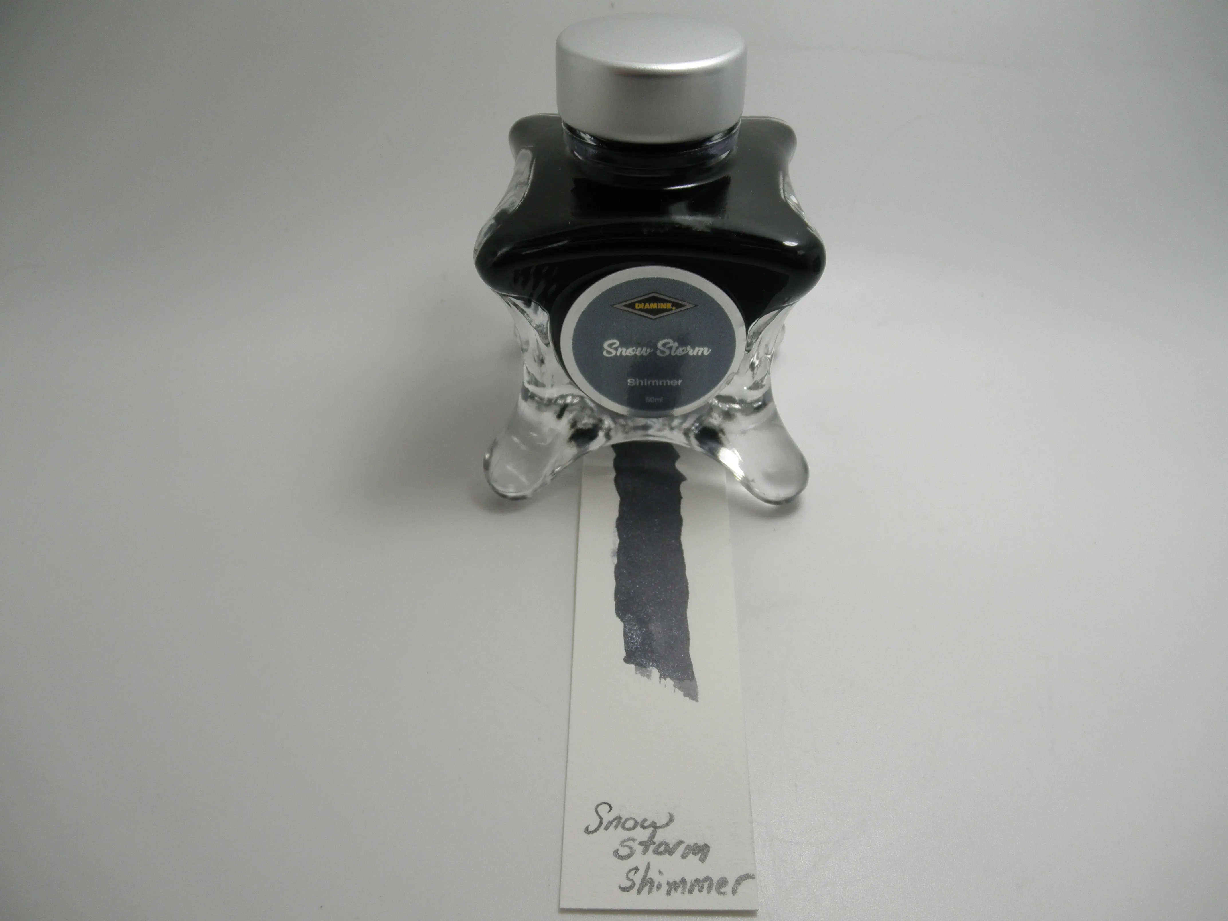 Diamine Inkvent Fountain pen Ink - Snow Storm Shimmer