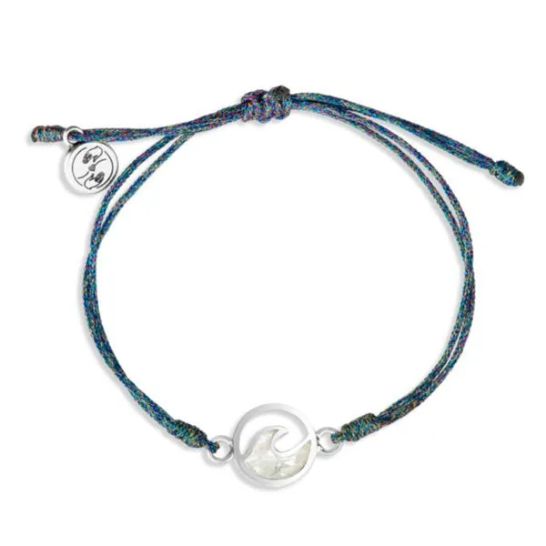 Dune Jewelry - TTW - Cresting Wave Bracelet - Ocean Blue - Muse