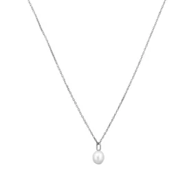 Edith Pearl Necklace Sterling 925 - Silver