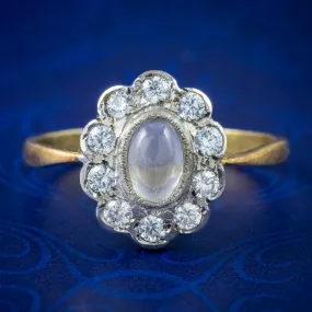  Diamond Moonstone Elegant Rings