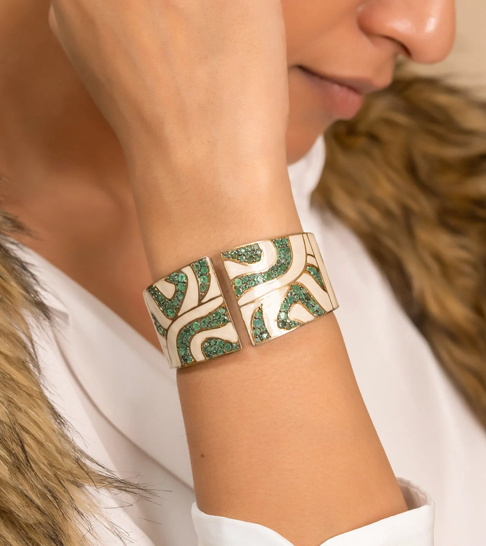 Emerald Wave | Cuff