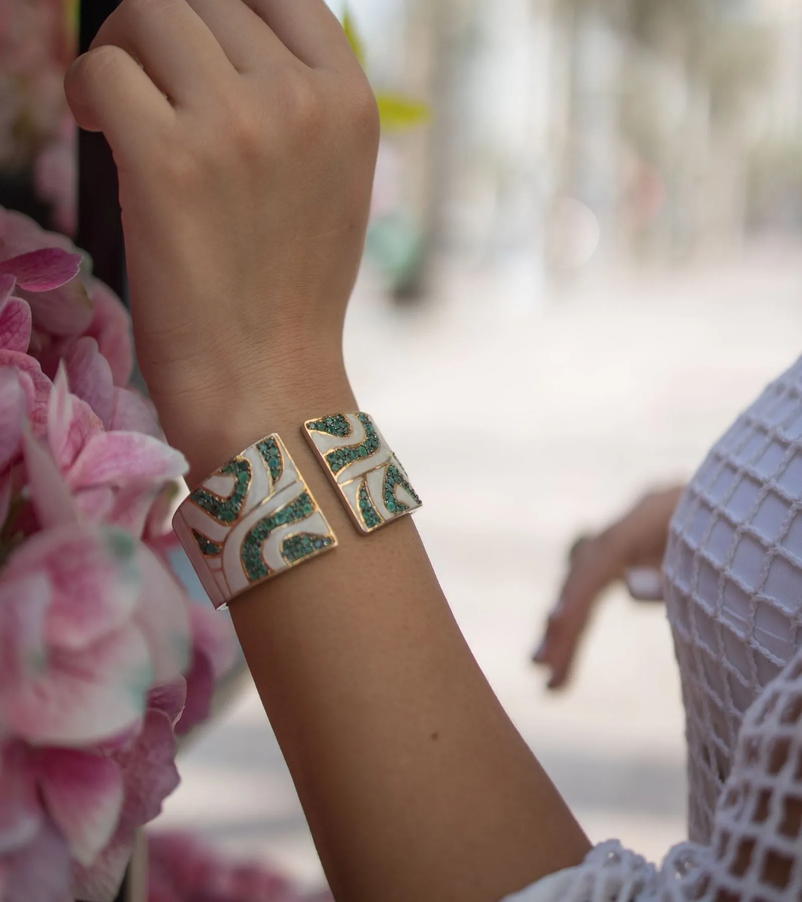 Emerald Wave | Cuff