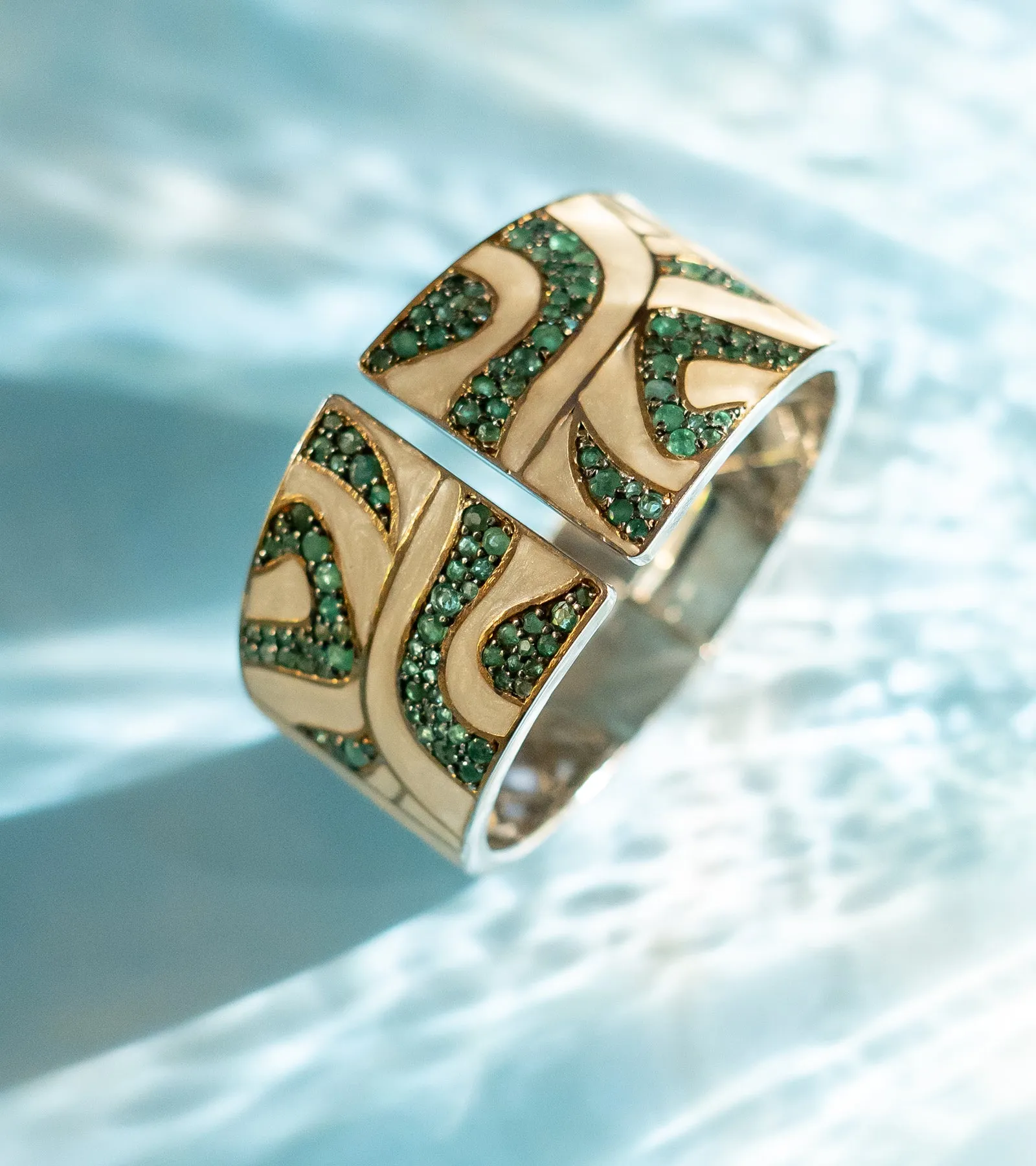 Emerald Wave | Cuff