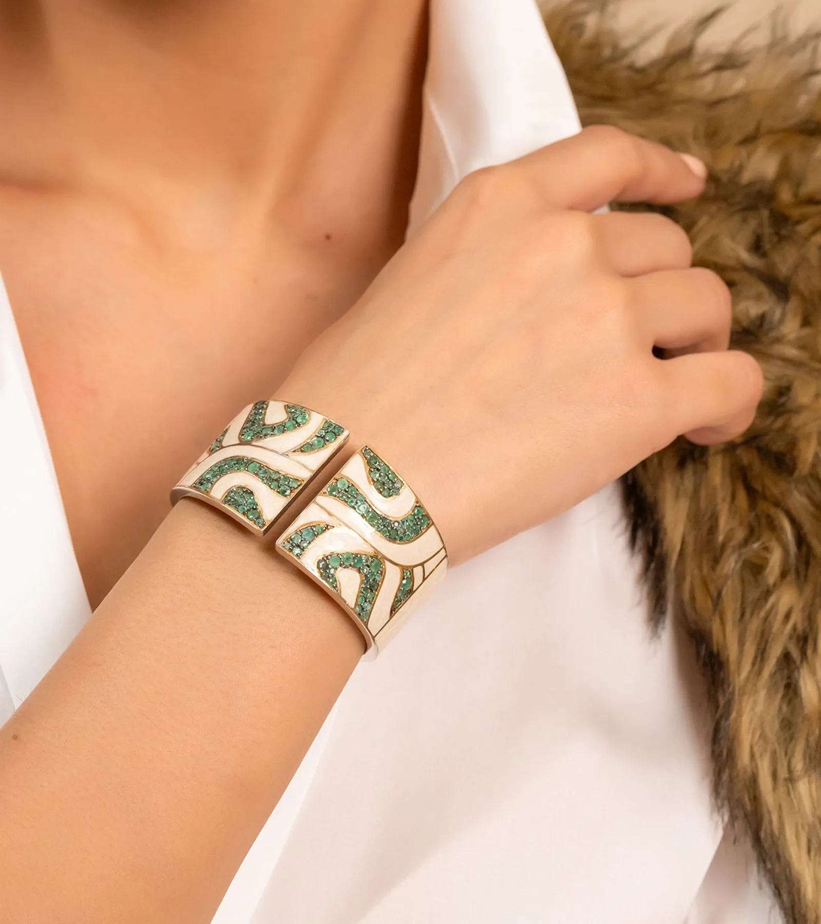 Emerald Wave | Cuff