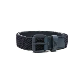 Emporio Armani Junior Buckle Fastening Woven Belt