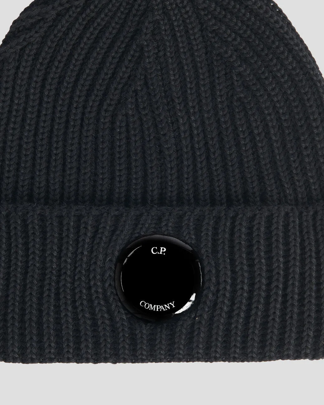 Extra Fine Merino Wool Beanie Black