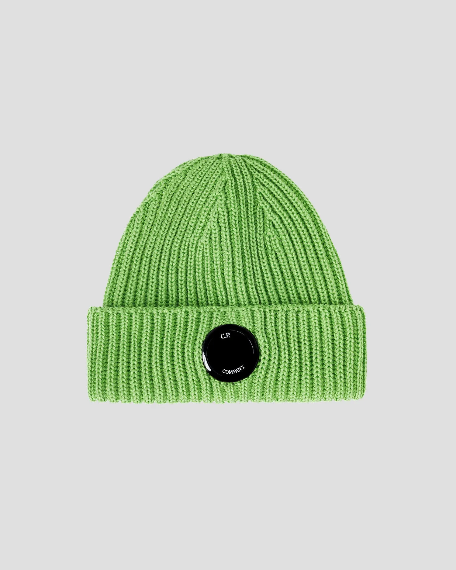 Extra Fine Merino Wool Lens Beanie Classic Green