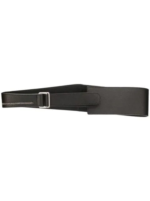 FABIANA FILIPPI Striped-Bead Waist Belt