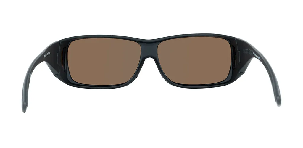 Fit Over Polarized Sunglasses with Brown Lens