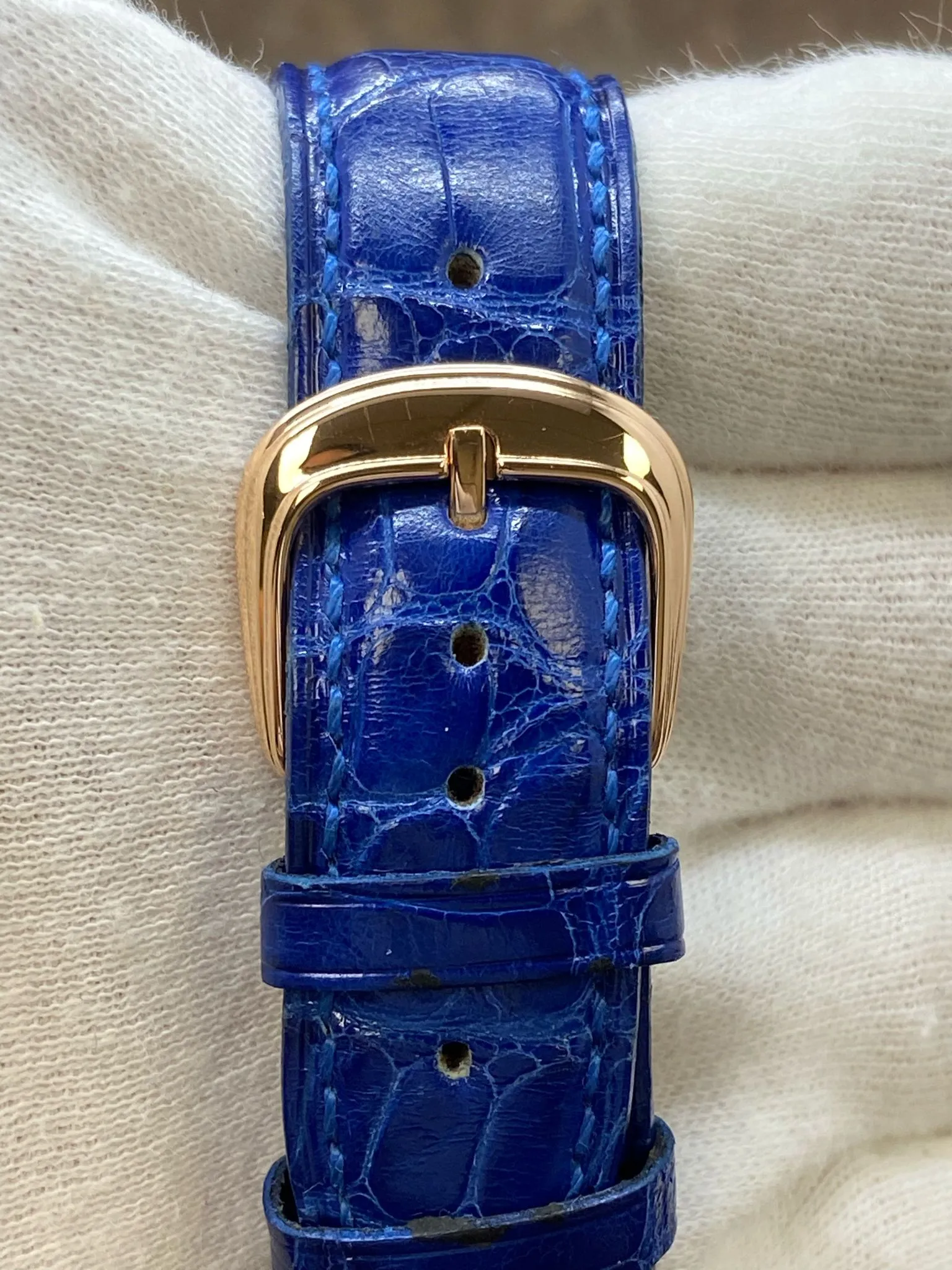 Franck Muller Master Calendar Chronograph Magnum 6850 CC MC Blue Dial Manual Wind Men's Watch