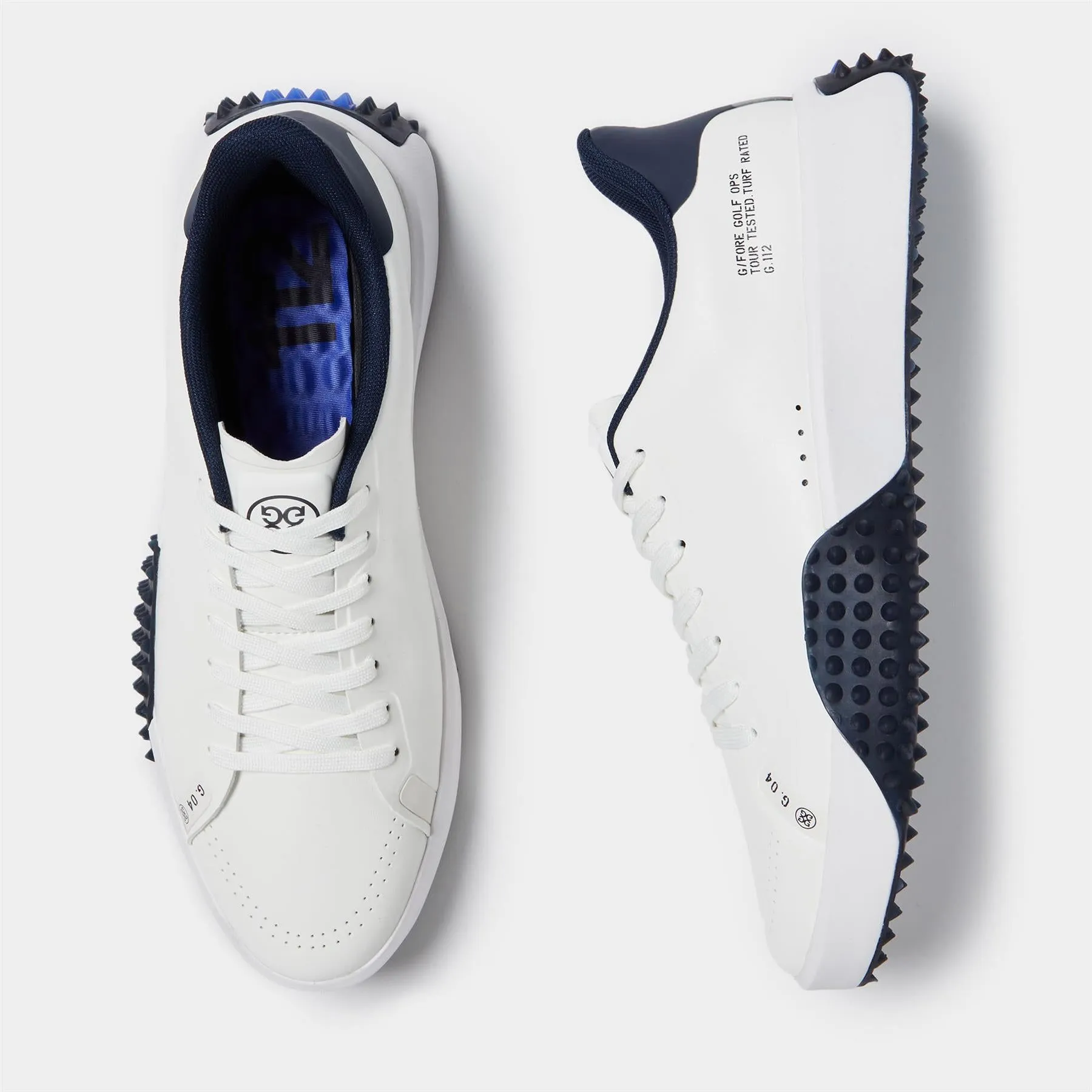 G.112 P.U. Leather Golf Shoe Snow/Twilight - 2025