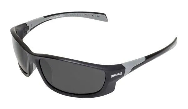 Global Vision Hercules 5 Safety Glasses with Smoke Lenses, Matte Frames