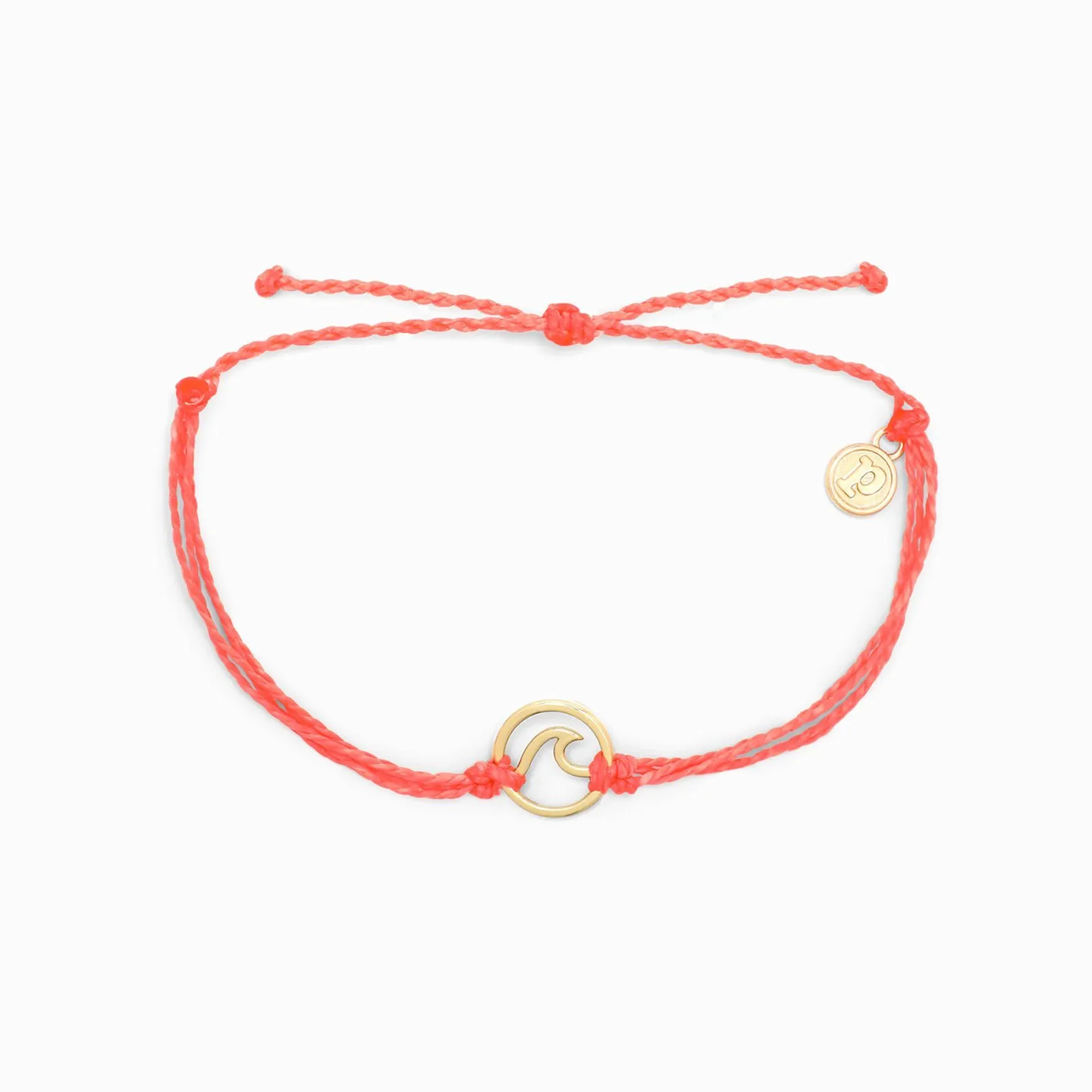 Gold Wave Charm