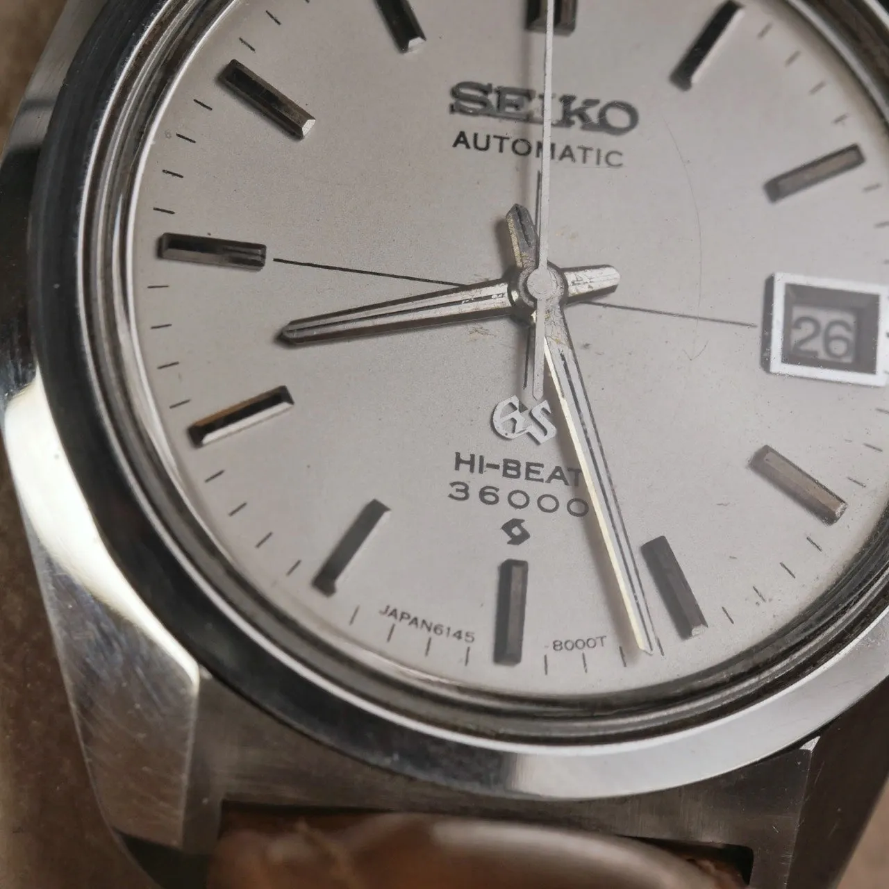 GRAND SEIKO AUTOMATIC CROSSHAIR HI-BEAT REF. 6145-8000