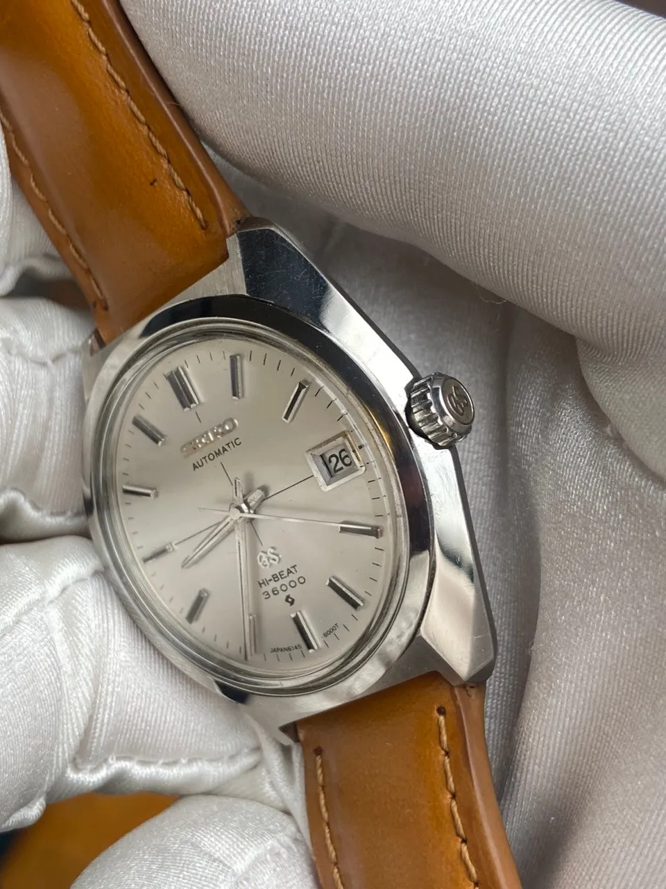 GRAND SEIKO AUTOMATIC CROSSHAIR HI-BEAT REF. 6145-8000