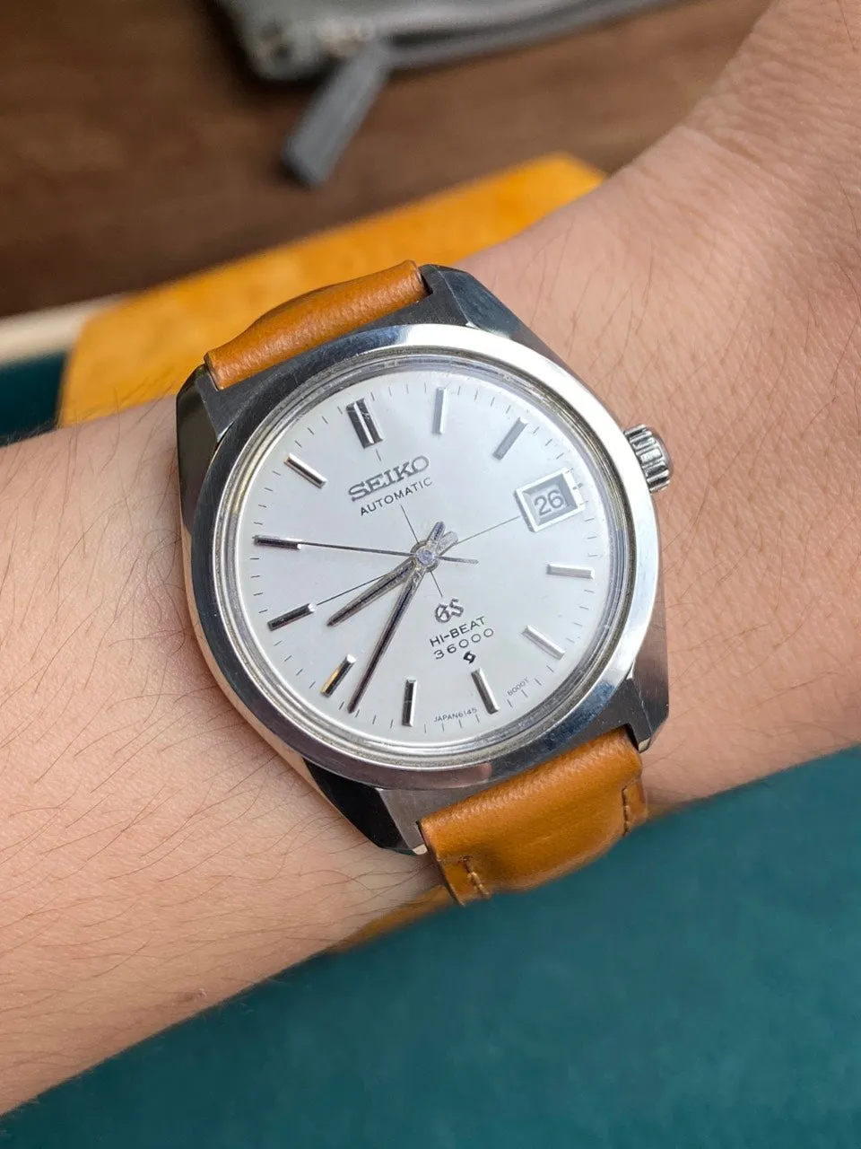 GRAND SEIKO AUTOMATIC CROSSHAIR HI-BEAT REF. 6145-8000