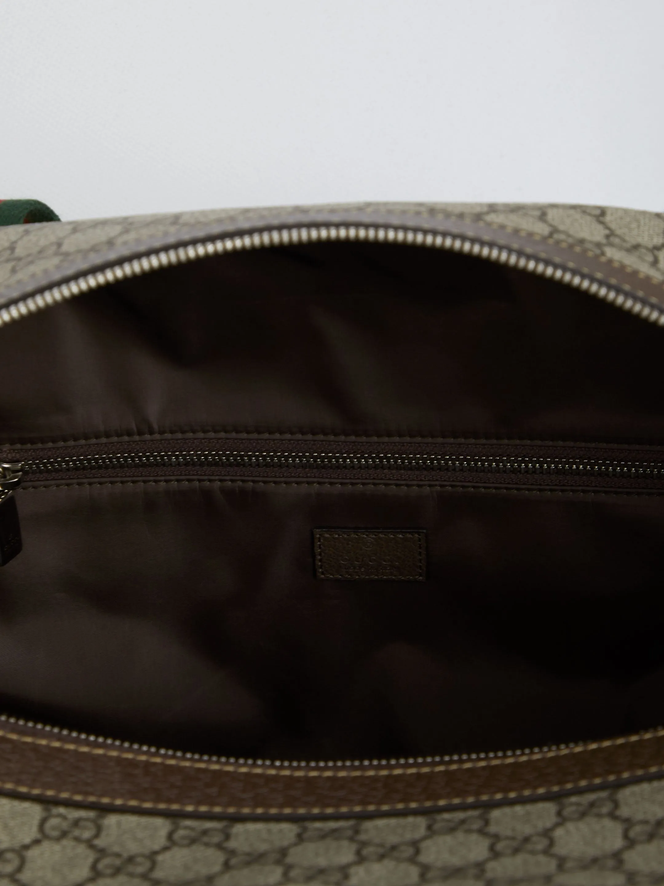 Gucci Medium Duffle Bag With Web