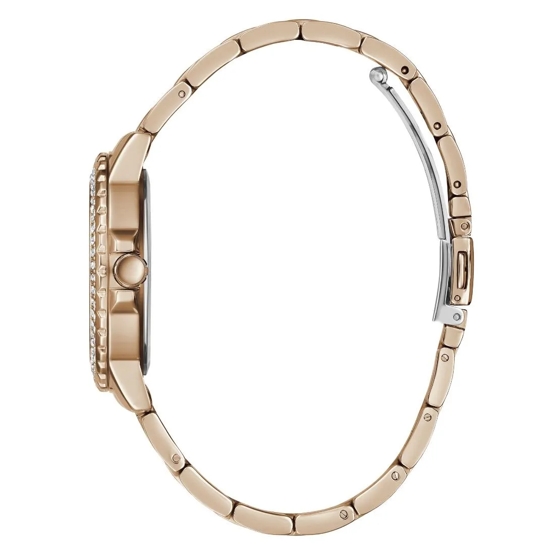 Guess Sport 36 mm Size White Dial Women Chronograph Watch - GW0410L3