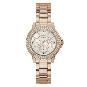 Guess Sport 36 mm Size White Dial Women Chronograph Watch - GW0410L3