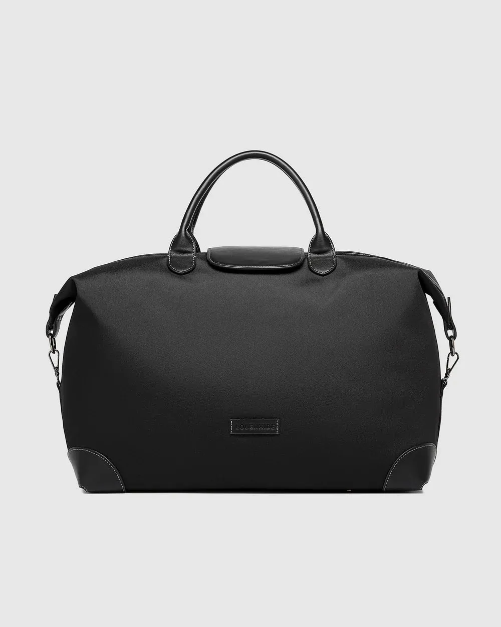 HAMILTON NYLON WEEKENDER BAG BLACK