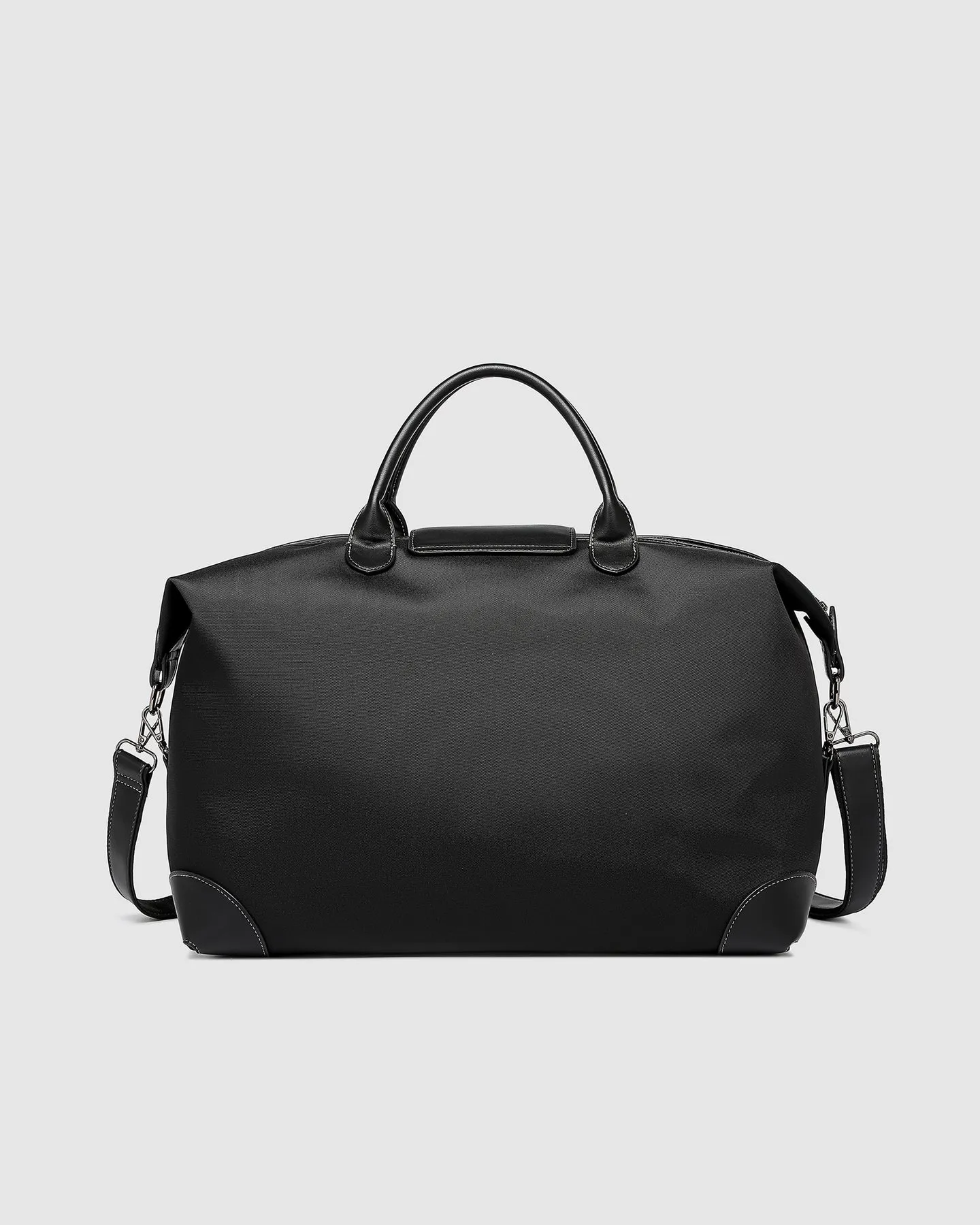 HAMILTON NYLON WEEKENDER BAG BLACK