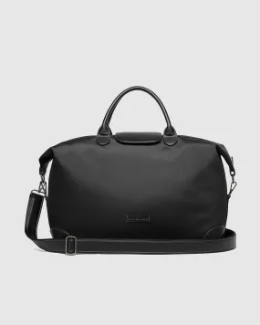 HAMILTON NYLON WEEKENDER BAG BLACK