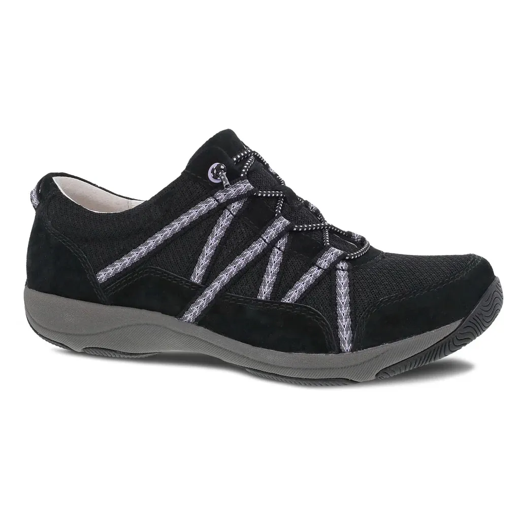 Harlyn Lightweight Sneaker in Suede Black