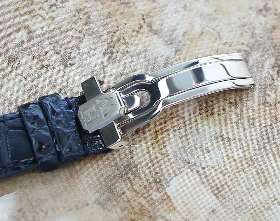 Harry Winston Avenue Diamond 18k White Gold Large Investment Grade Watch