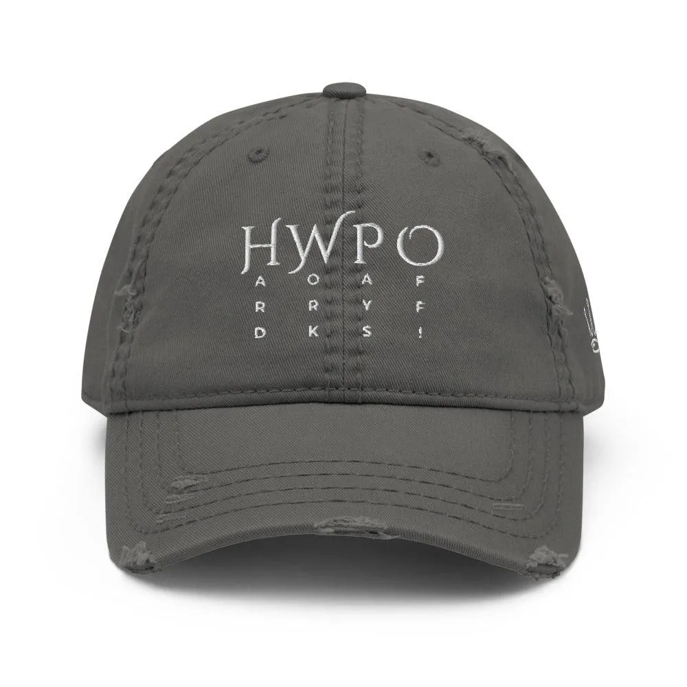 HWPO Distressed Dad Hat