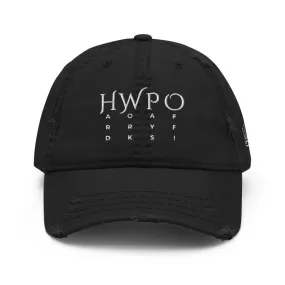 HWPO Distressed Dad Hat