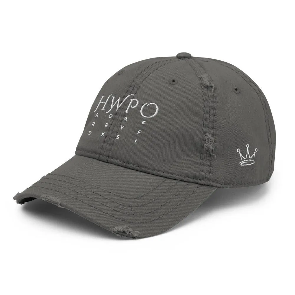 HWPO Distressed Dad Hat