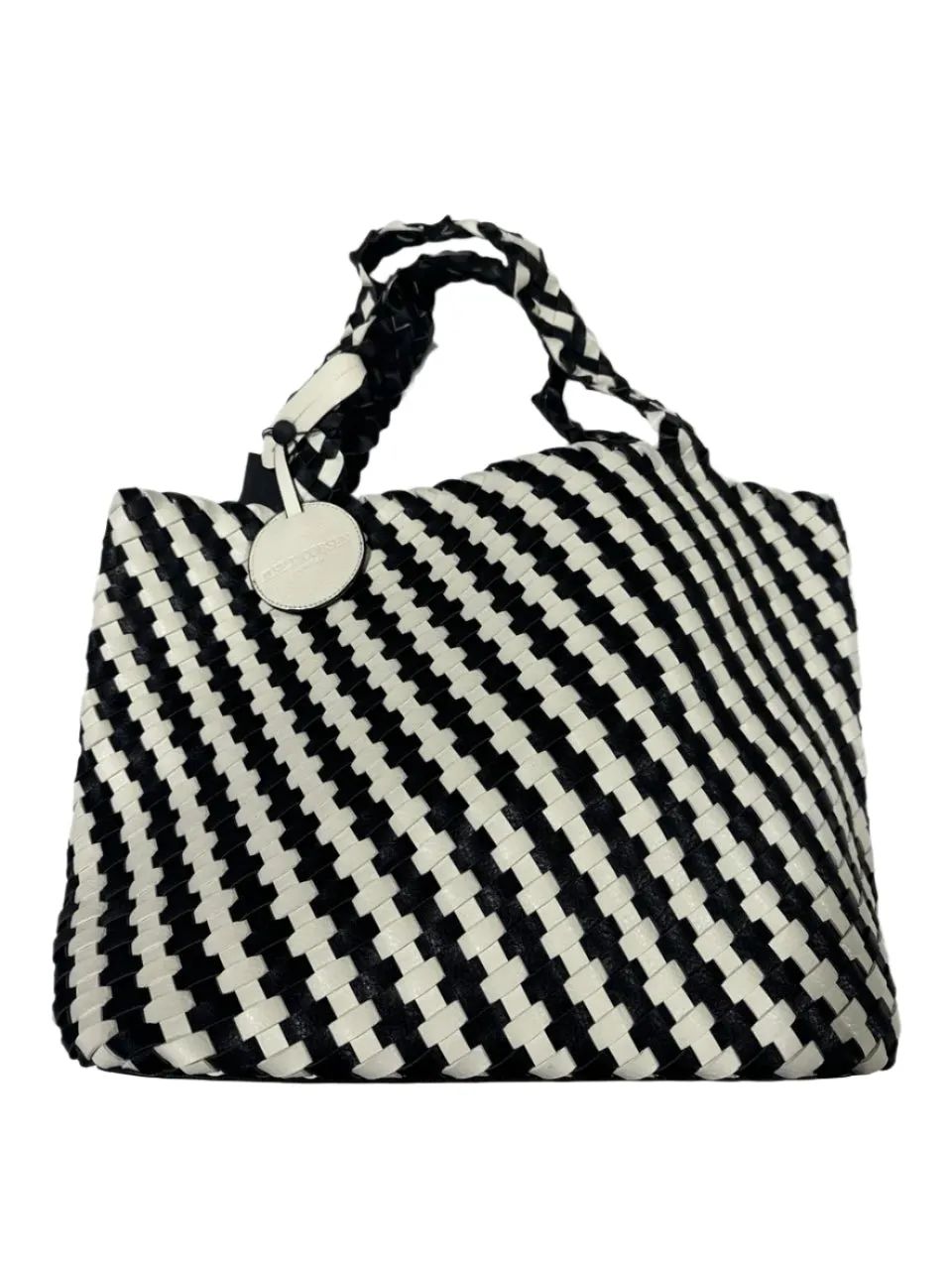 Ilse Jacobsen Reversible Woven Tote Bag 08